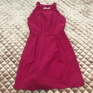 Lauren James Women’s Hot Pink Seersucker Dress